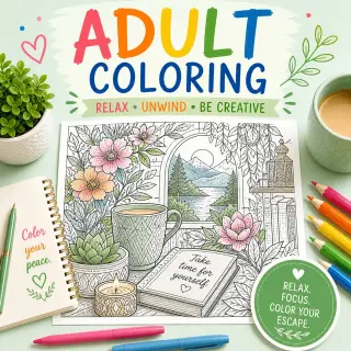 Adult Coloring Pages