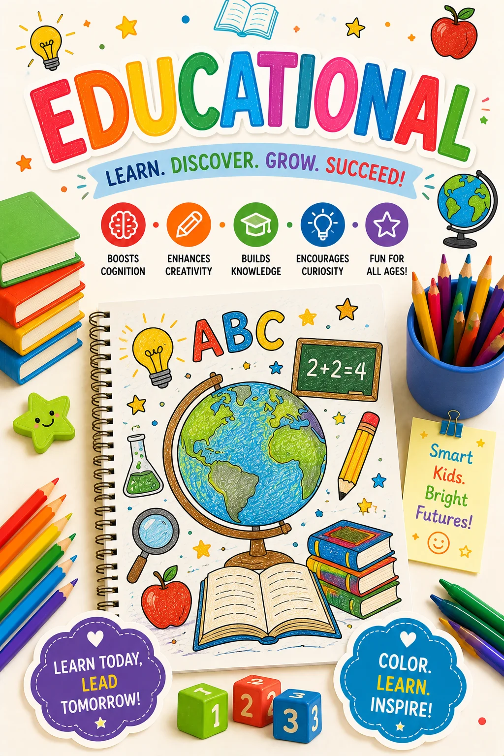 Educational Coloring Pages