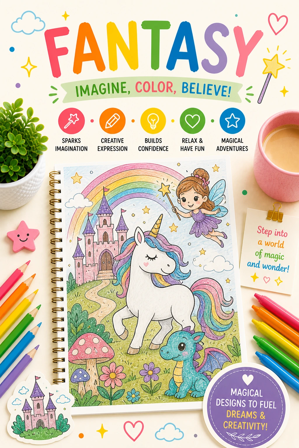 Fantasy Coloring Pages
