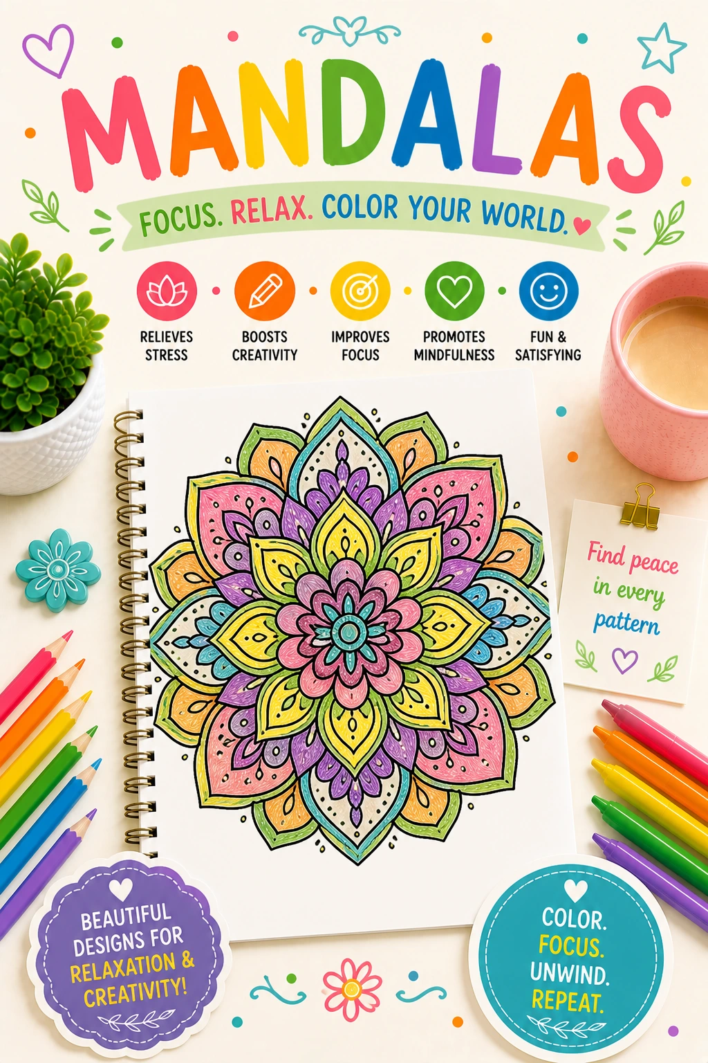 Mandala Coloring Pages