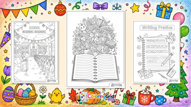 Back to School Coloring Pages