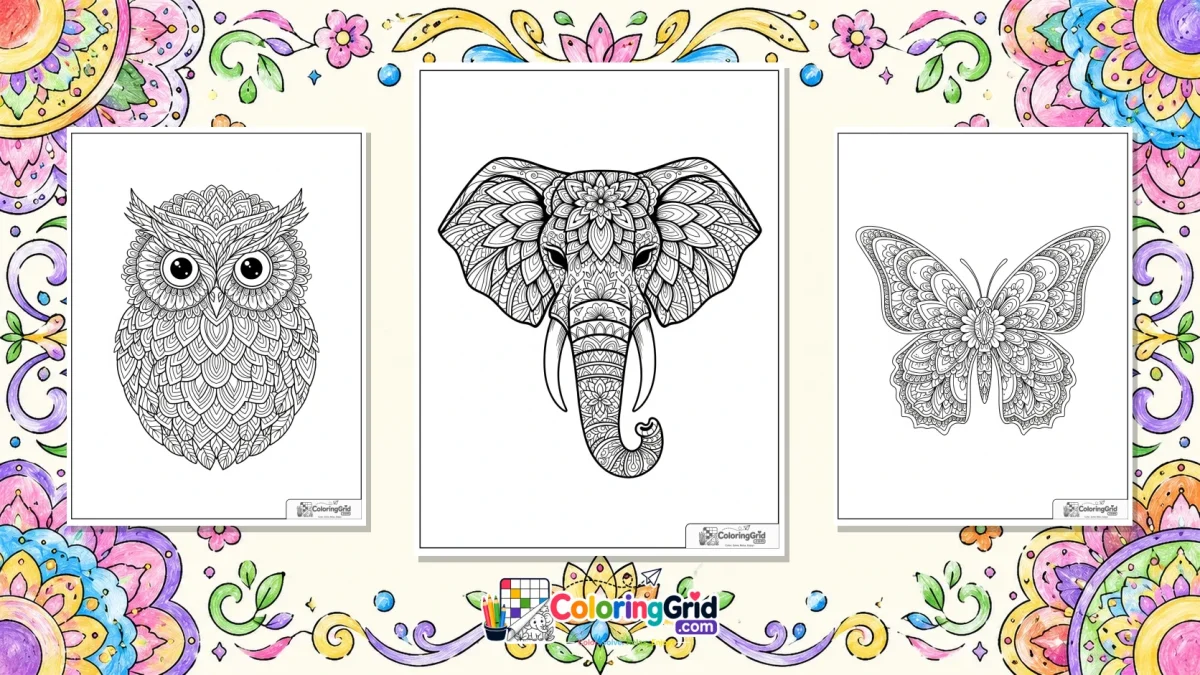 Mandala Coloring Pages featured illustration for Mandala Coloring Pages: Free Mandala Printables